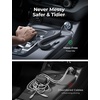 LISEN Car Charger with 45W Built-in USB-C 36 inch Coiled Cable, 90W Multi-Port Fast Charging Cigarette Lighter Adapter for iPhone 17/16/15 Pro Max, Samsung Galaxy S26 Ultra, Black(Black-36inch)