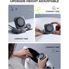 LISEN 3 in 1 Charging Station for Apple Devices Magsafe Wireless Charger Pad for iPhone, Travel Wireless Charging Station for Multiple Devices Fits iPhone 15 Pro Max Magsafe Charger Airpods,Black