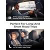 LISEN Car Headrest Tablet Holder – [3 in 1 Extension Arm] Adjustable Tablet Car Mount for Back Seat (4.7-11.9)(4.7-12.9)