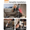 LISEN [Upgraded Version Cup Holder Phone Holder for Car, Universal 360° Adjustable Long Neck Car Phone Mount Golf Cart Truck Jeep, Compatible with iPhone Samsung Google & All 4.0-7.0 ” Phones